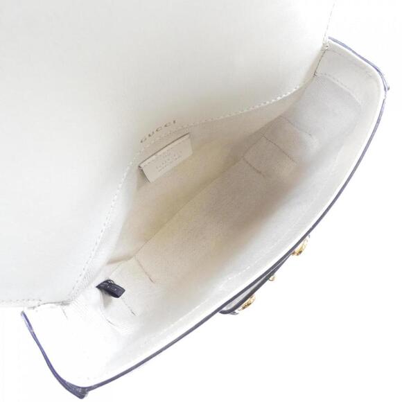 GUCCI Beige Horsebit Shoulder Bag - Picture 8 of 10